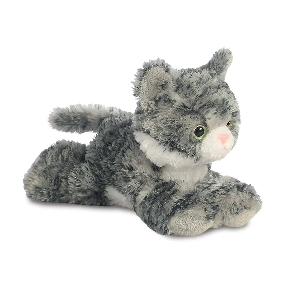 Aurora Mini Flopsies Lily Tabby Cat Soft Toy Lark London