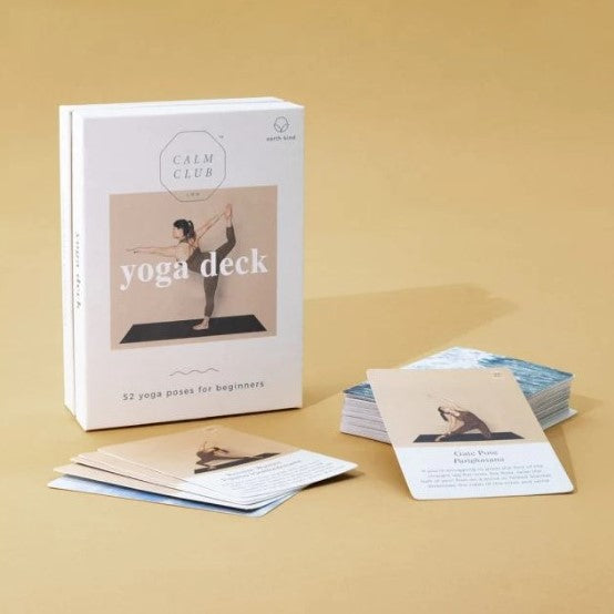 card pack of yoga poses 