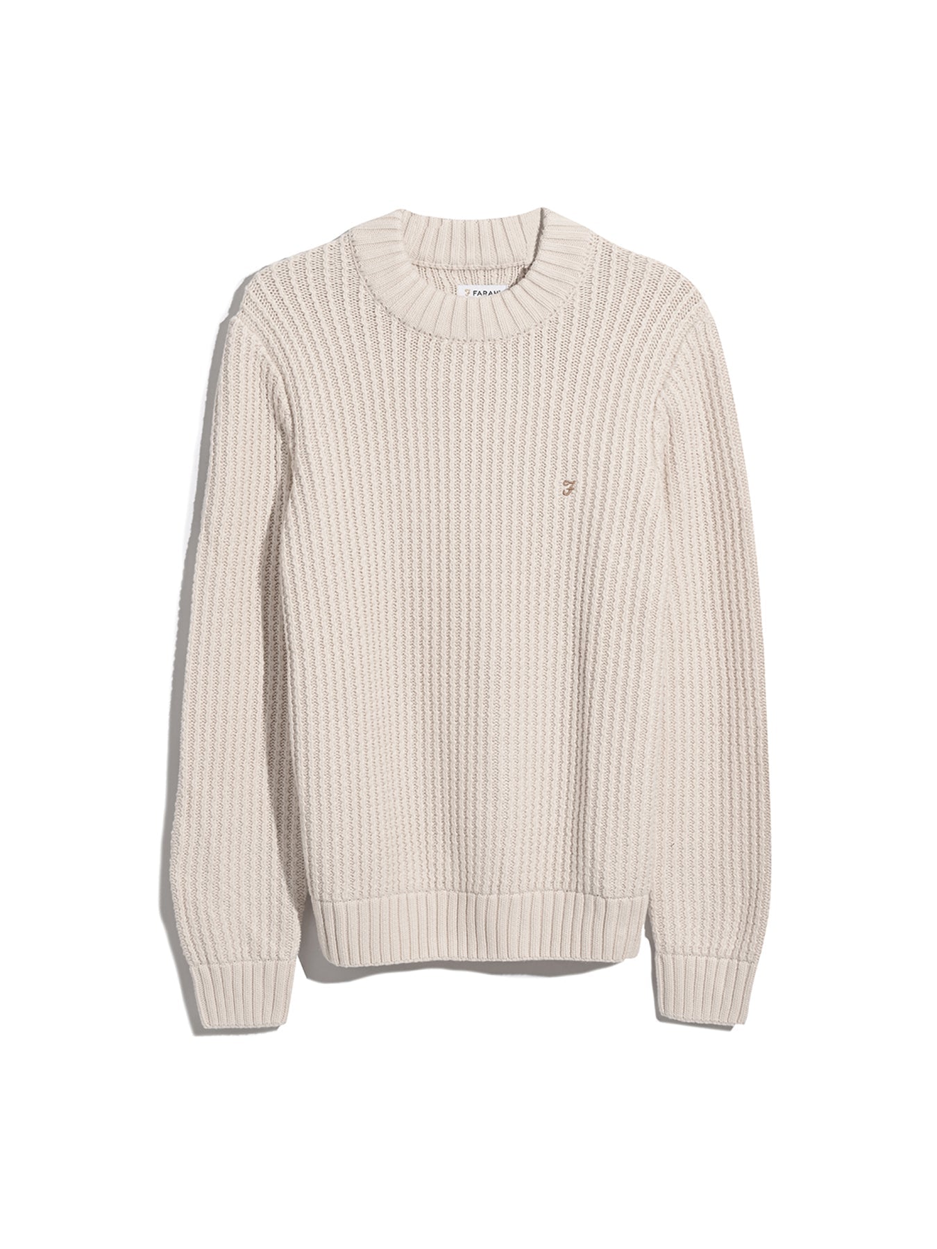 Burlington Fisherman Jumper - Cream