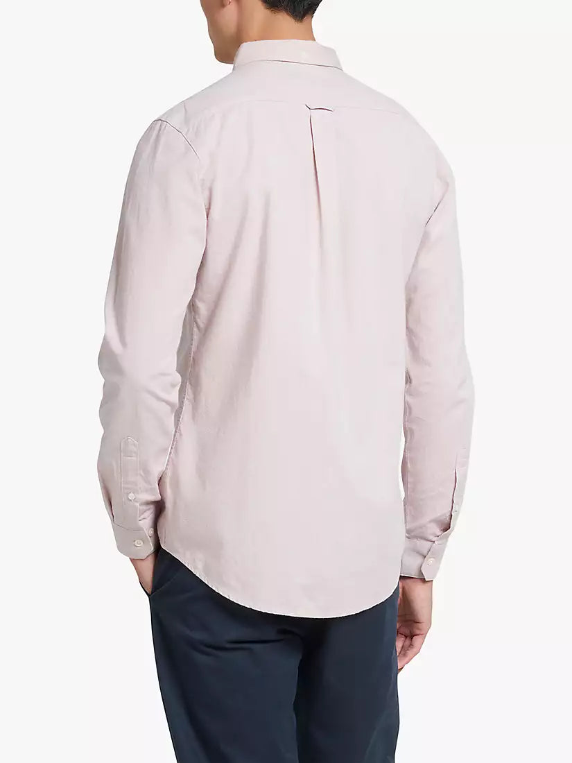 Steen Organic Cotton Long Sleeve Shirt - Dark Pink