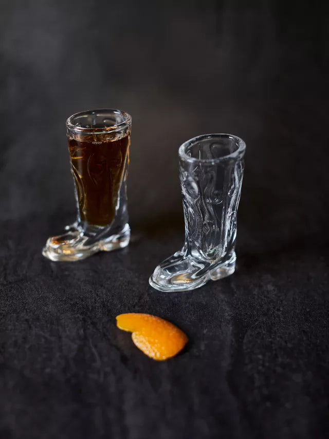 Cowboy Boot Shot Glasses - Set of 2