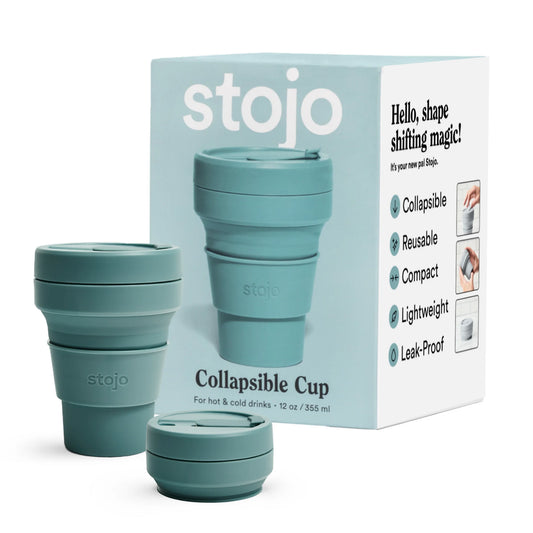 Stojo Collapsible Cup - Eucalyptus