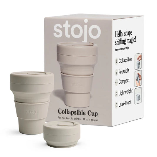 Stojo Collapsible Cup - Oat