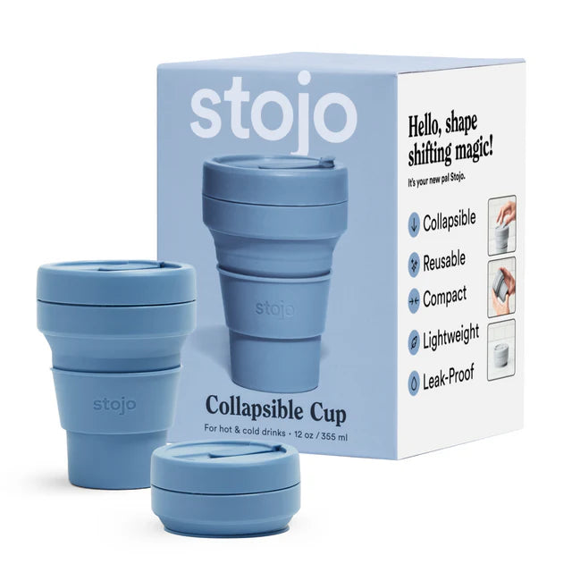 Stojo Collapsible Cup - Steel