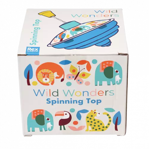 Wild Wonders Spinning Top