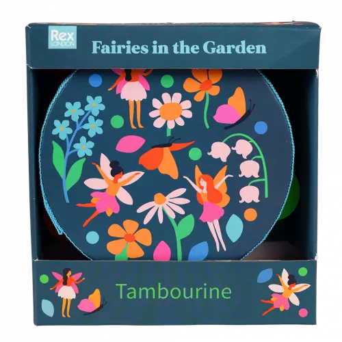 Fairies In The Garden Tambourine