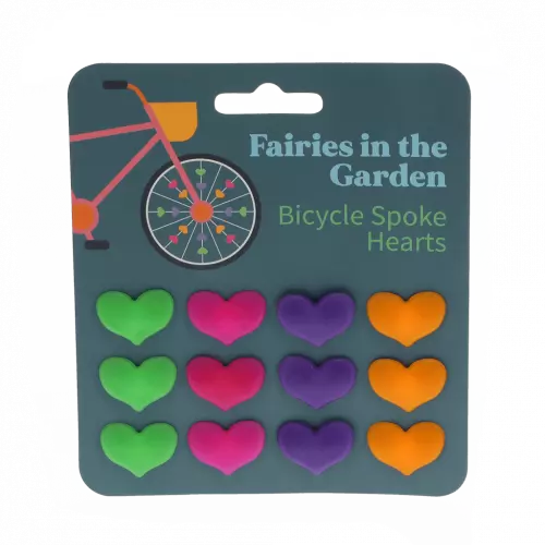 Fairies In The Garden Bicycle Spoke Hearts