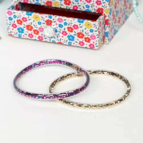 Fairies In The Garden Glitter Bracelets (Set of 2)