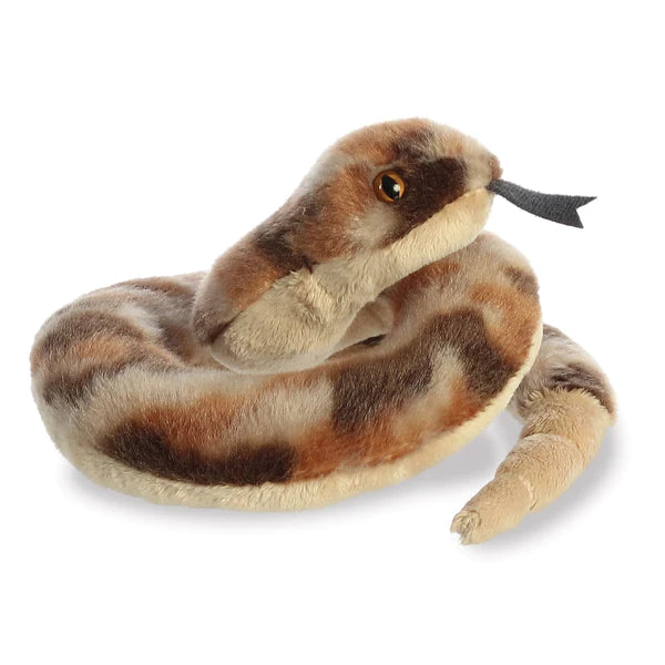 Aurora Mini Flopsies Ruse Rattle Snake Soft Toy