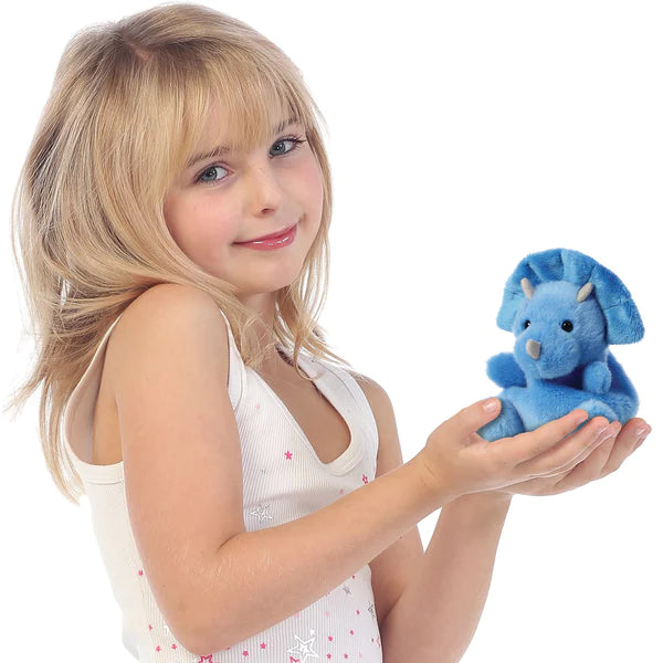 Palm Pals Triceratops Soft Toy