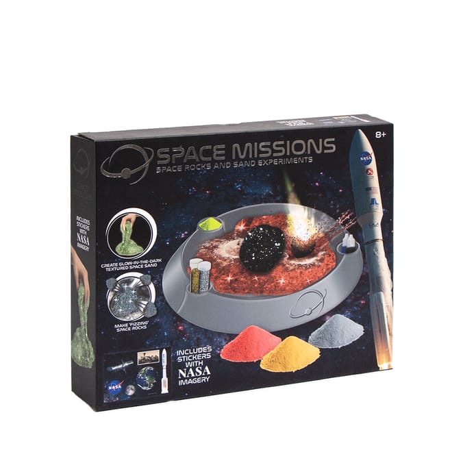 Space Missions Space Rocks & Sand Experiments