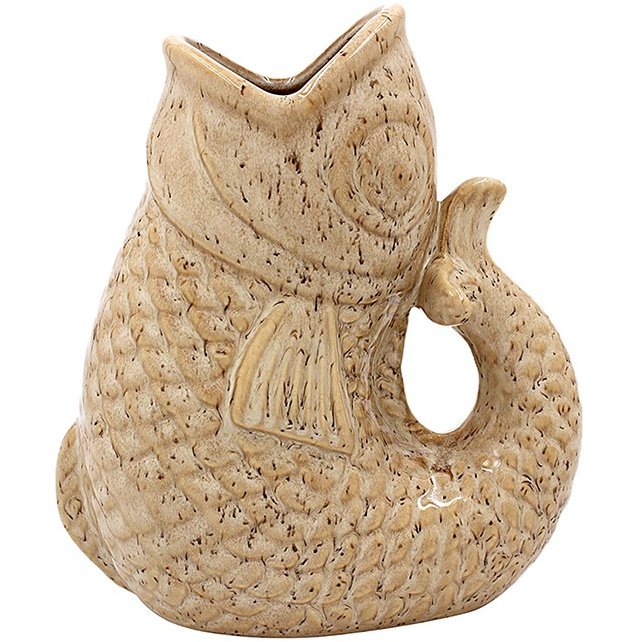 Fish Jug - Cream