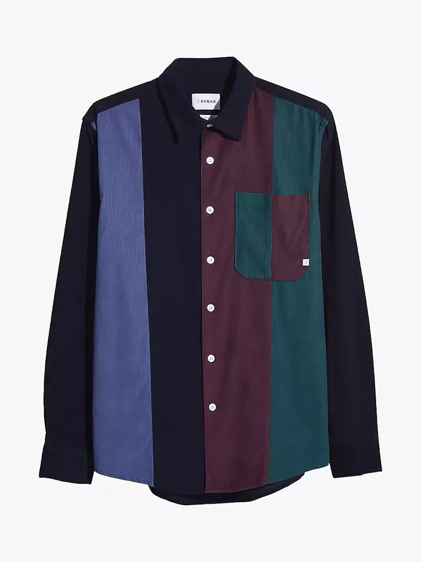 Panino Cord Long Sleeve Shirt - Multicolour