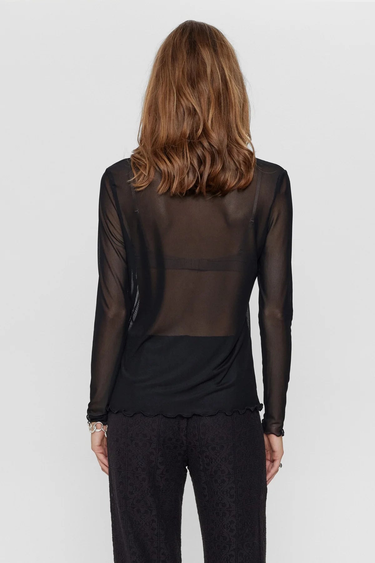 Numph NuPoppy Blouse - Black