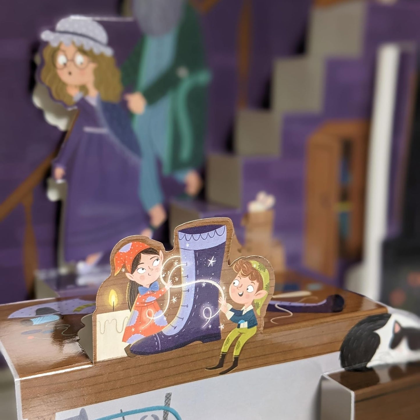 The Elves and the Shoemaker Pop-Up Book