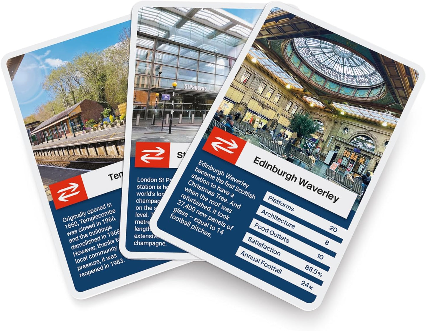 Great British Railway Stations Card Game