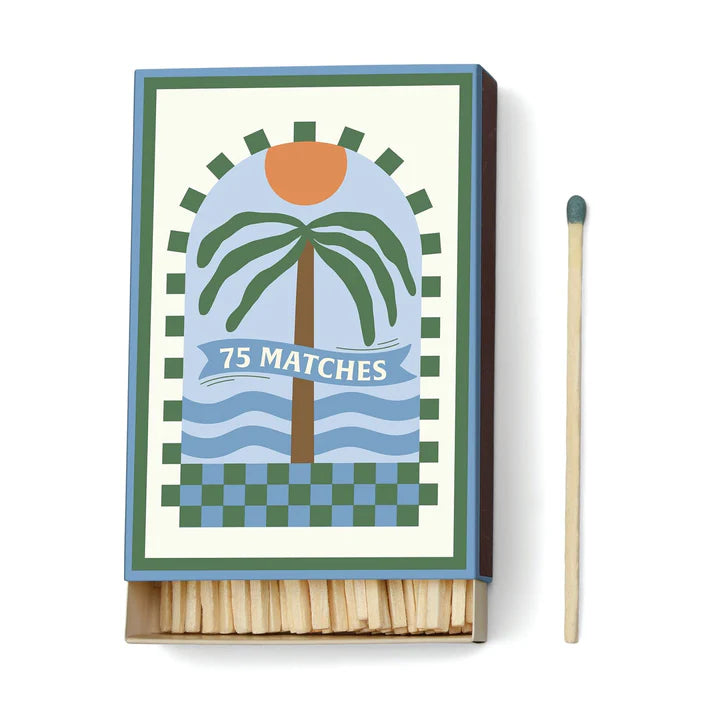 75 Boxed Matches - Palm Tree