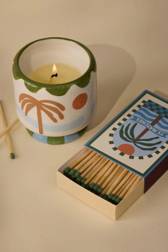 75 Boxed Matches - Palm Tree