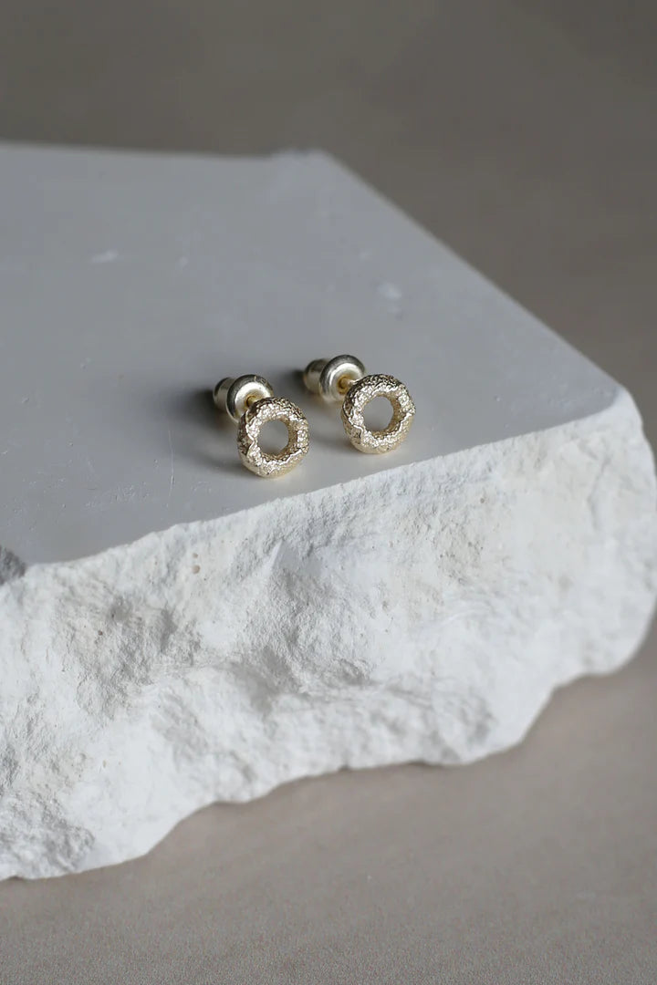 Tutti & Co Arise Stud Earrings - Gold