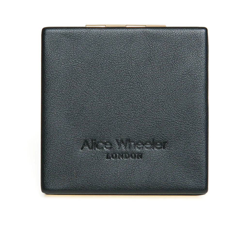 Alice Wheeler Vienna Mirror Compact - Black