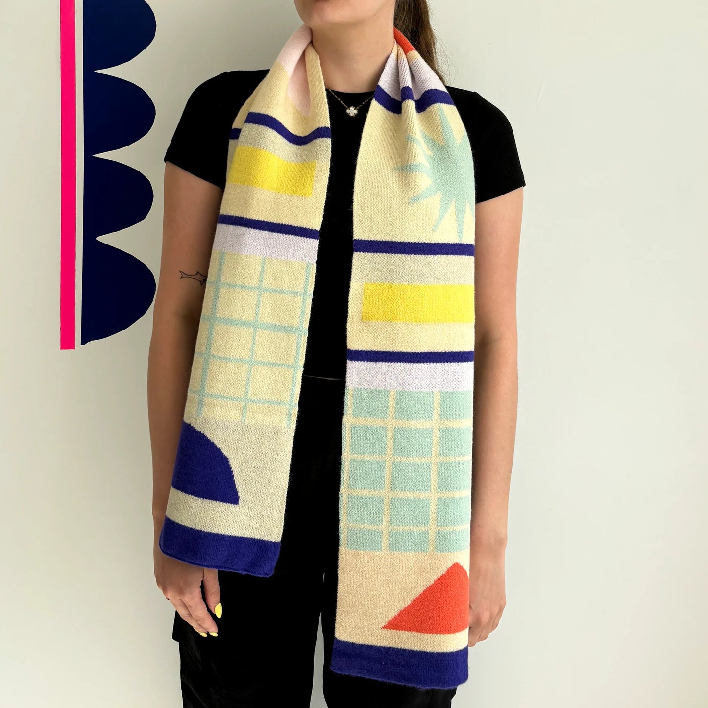 House of Disaster - Bloc Abstract Scarf