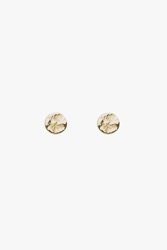 Tutti & Co Beach Stud Earrings - Gold