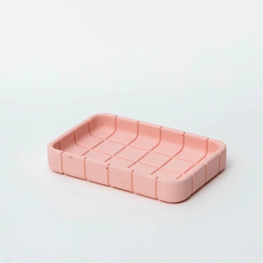 Tile Soap Dish - Miami Pink