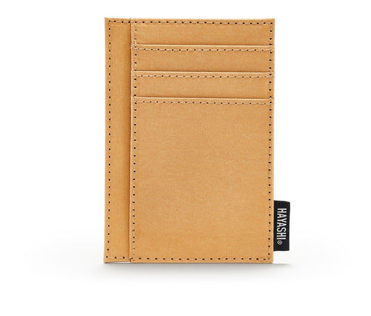 Hayashi Card Case Tan