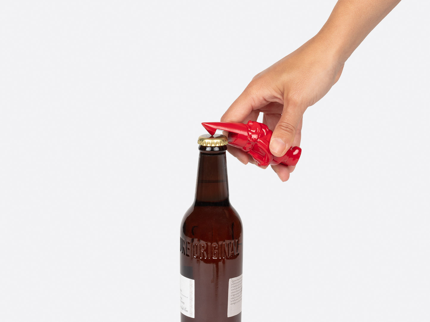 Gnome Bottle Opener - Red