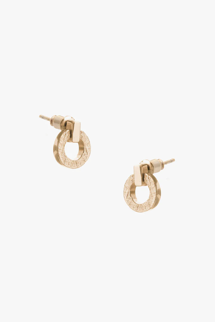 Tutti & Co Palm Earrings - Gold