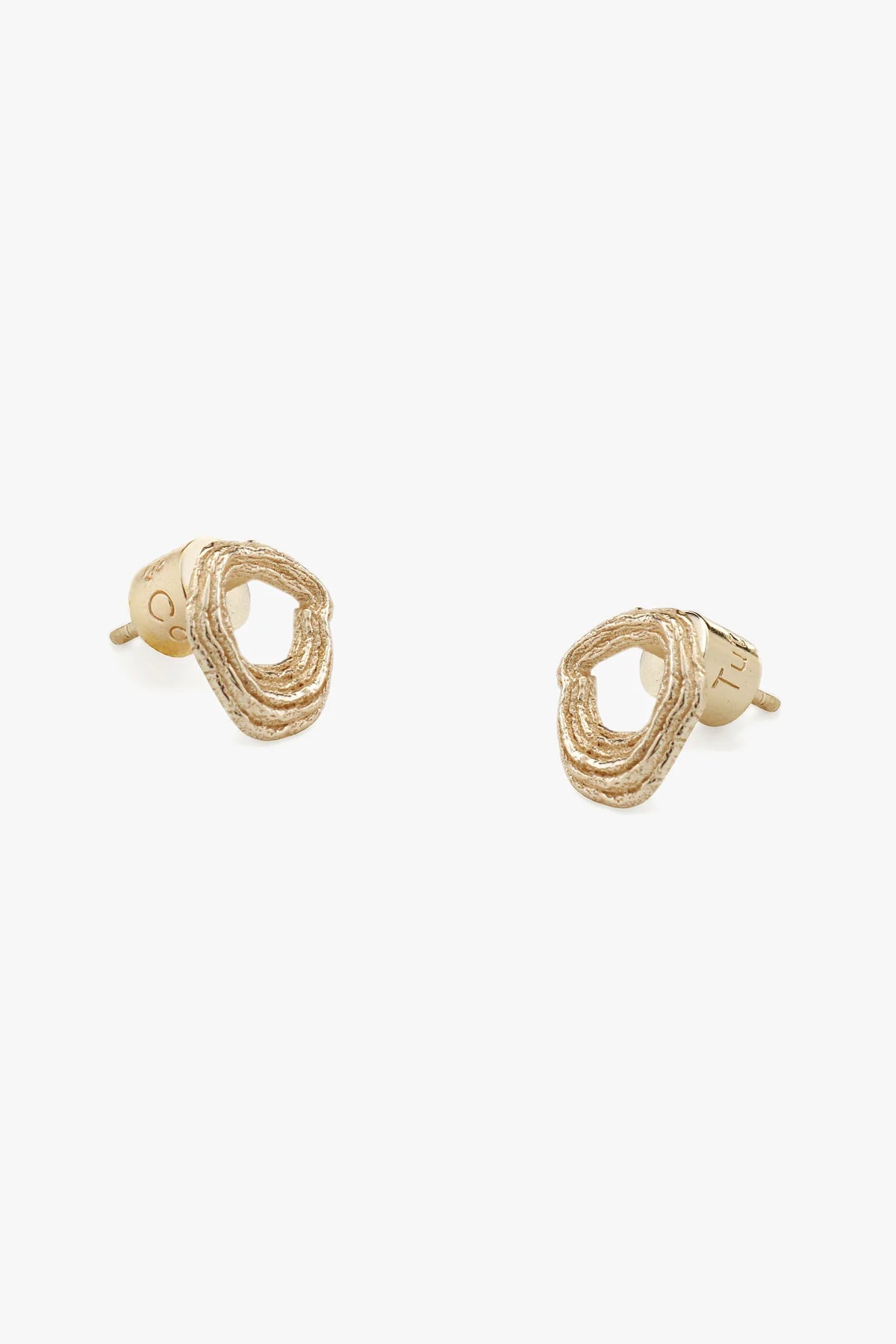 Tutti & Co Drift Hoop Earrings - Gold