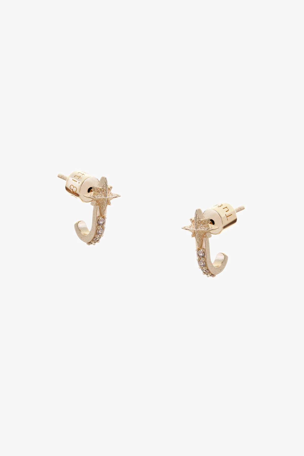 Tutti & Co Cosmic Hoop Earrings - Gold