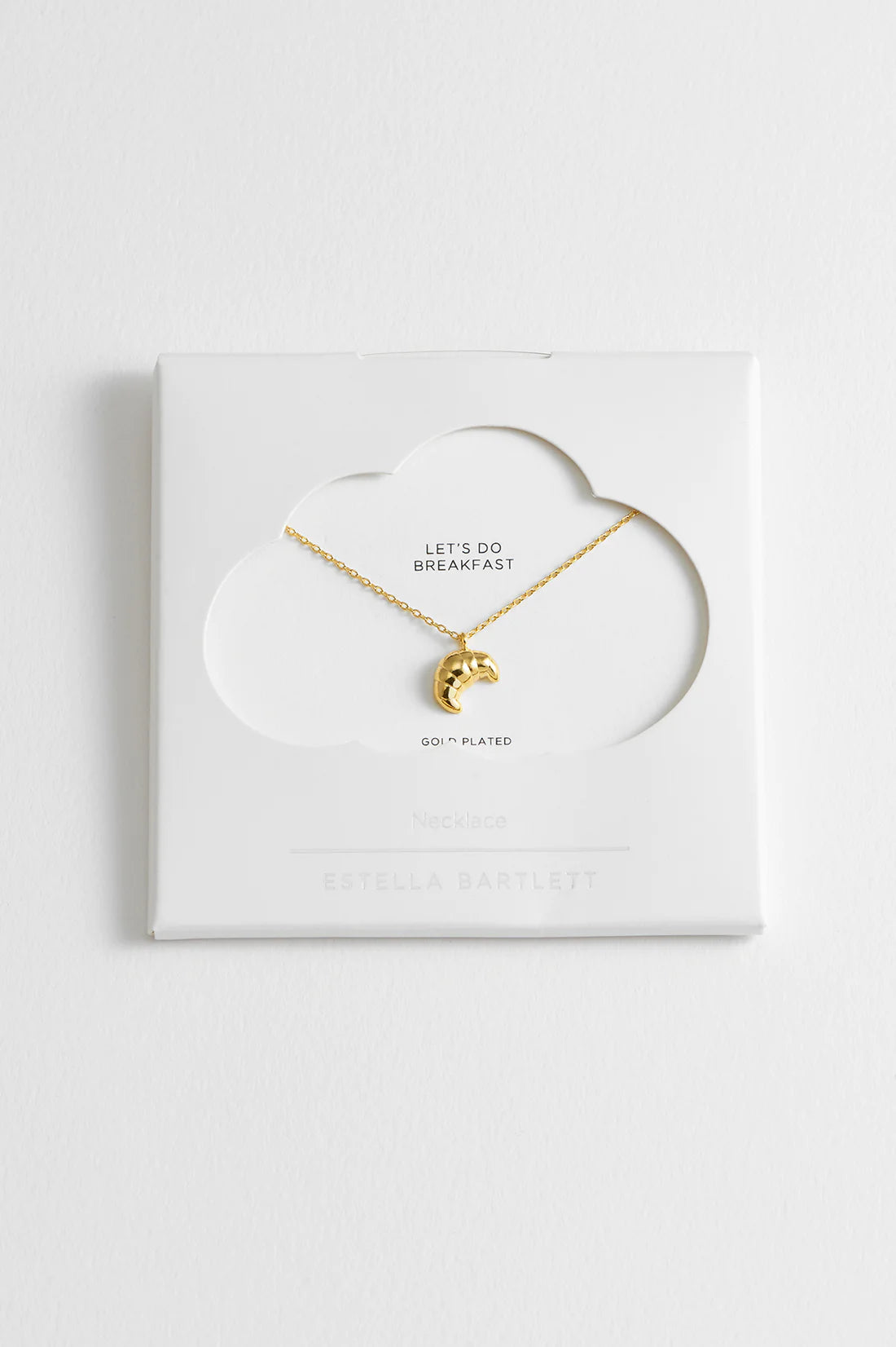 Estella Bartlett Croissant Pendant - Gold Plated