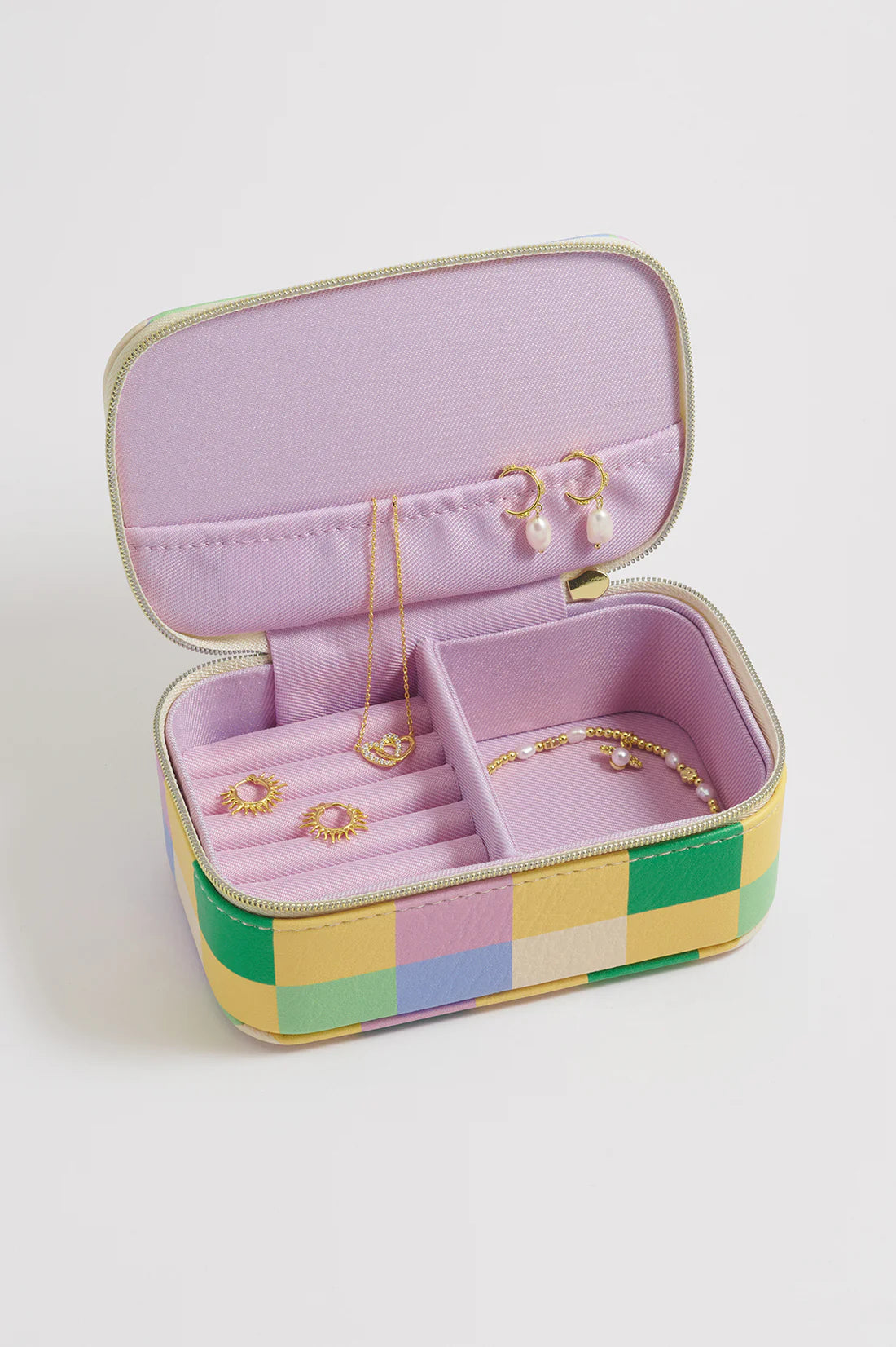 Estella Bartlett Mini Jewellery Box  - Checker Board