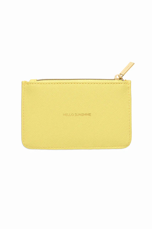 Estella Bartlett Card Purse - Yellow