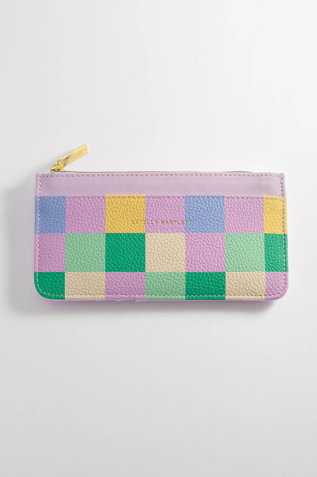 Estella Bartlett Large Card Purse - Checker Board