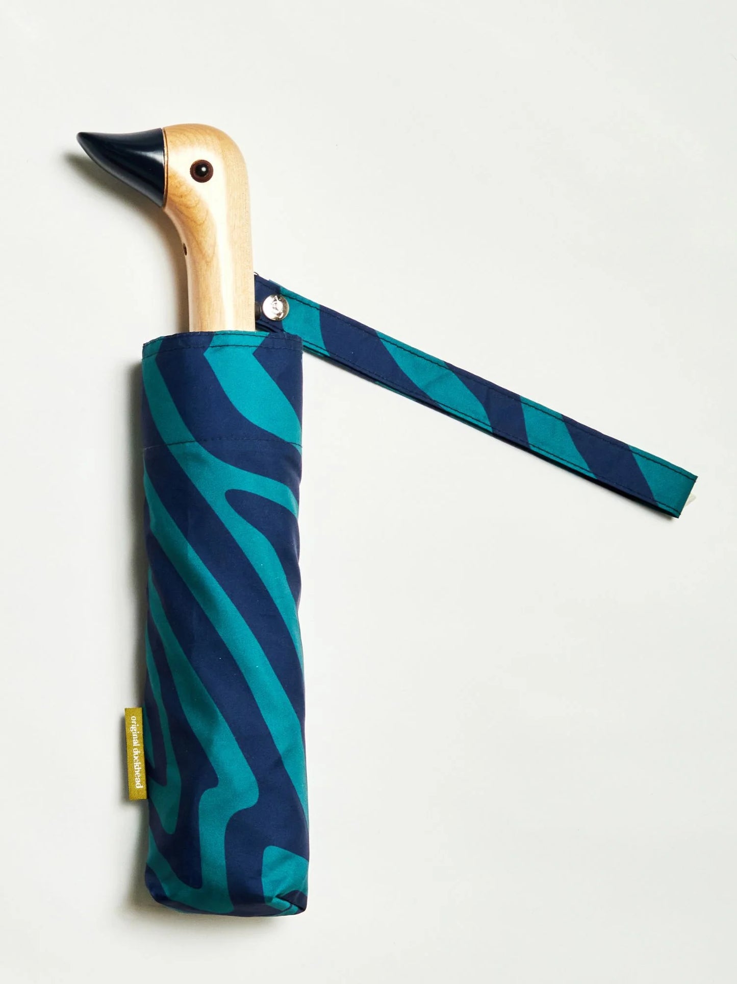 Original Duckhead Compact Umbrella - Blue Swirl