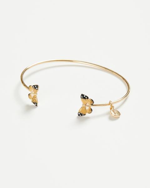 Fable Enamel Butterfly Bangle