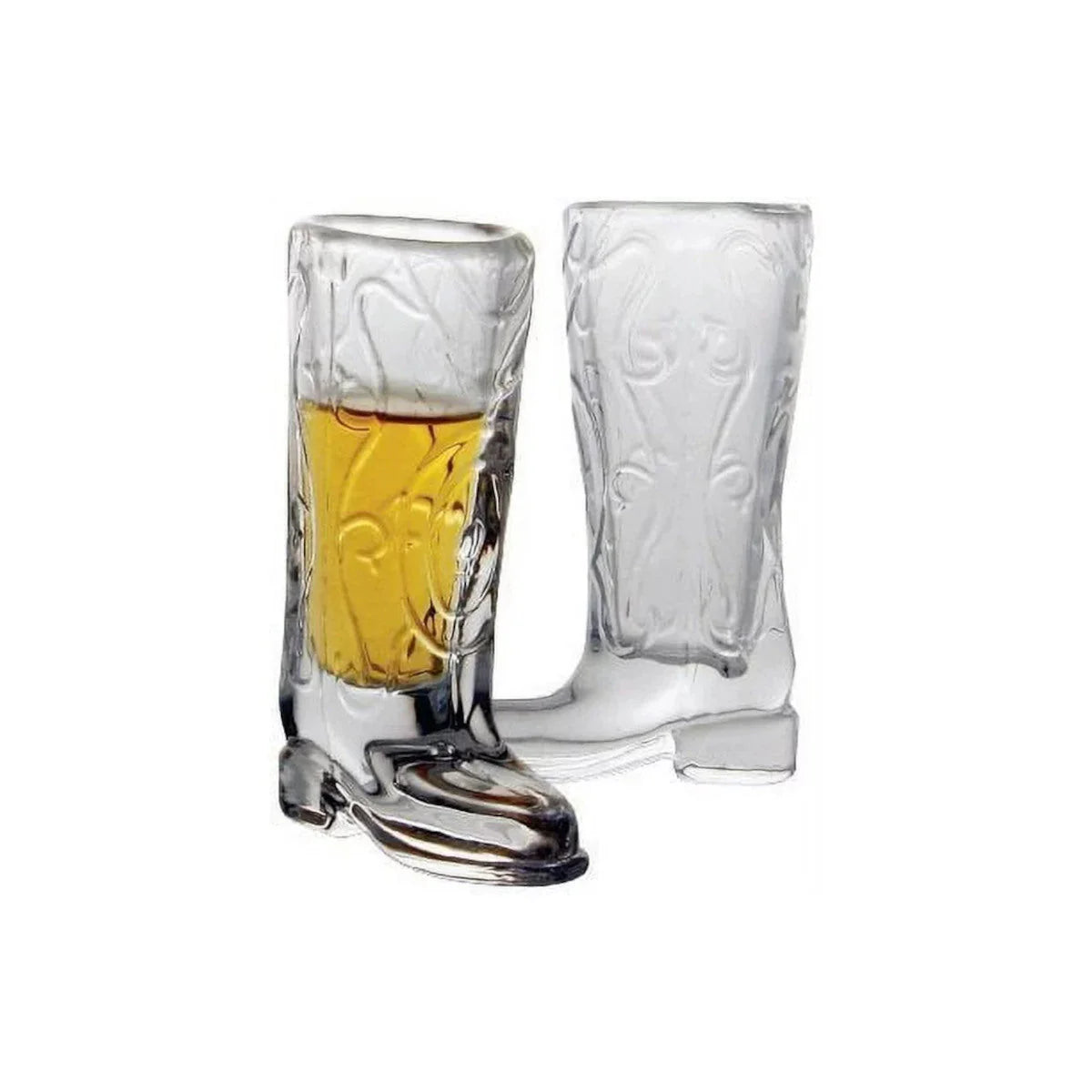 Cowboy Boot Shot Glasses - Set of 2