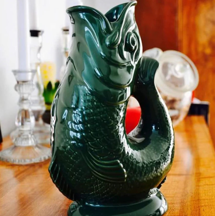 Original Gluggle Jug Vase - Green