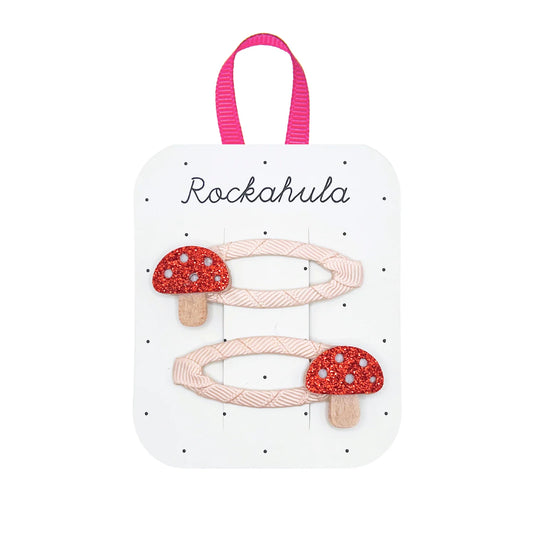 Rockahula Little Toadstool Glitter Clips