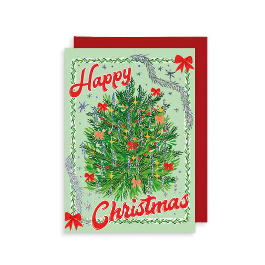 Sparkly Tree Christmas Card