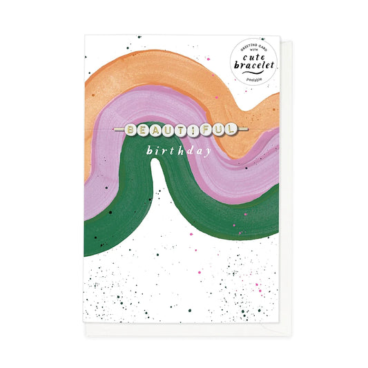 Lucky Dip Beautiful Birthday Bracelet Card