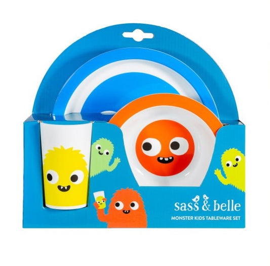 Monster Kids Tableware Set