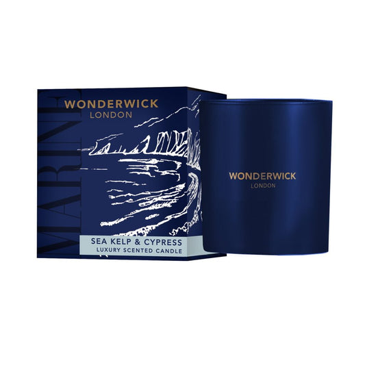 Wonderwick Glass Candle - Sea Kelp & Cypress