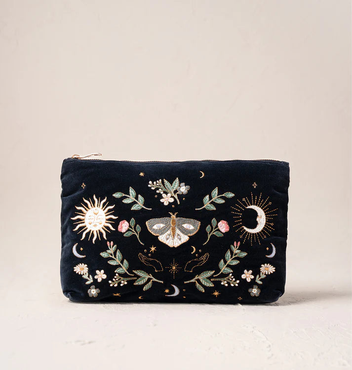 Elizabeth Scarlett Midnight Mysticism Eye Everyday Pouch - Charcoal