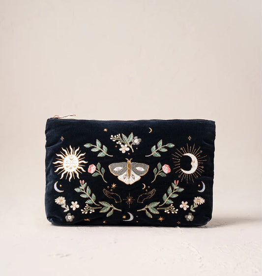 Elizabeth Scarlett Midnight Mysticism Everyday Pouch - Charcoal