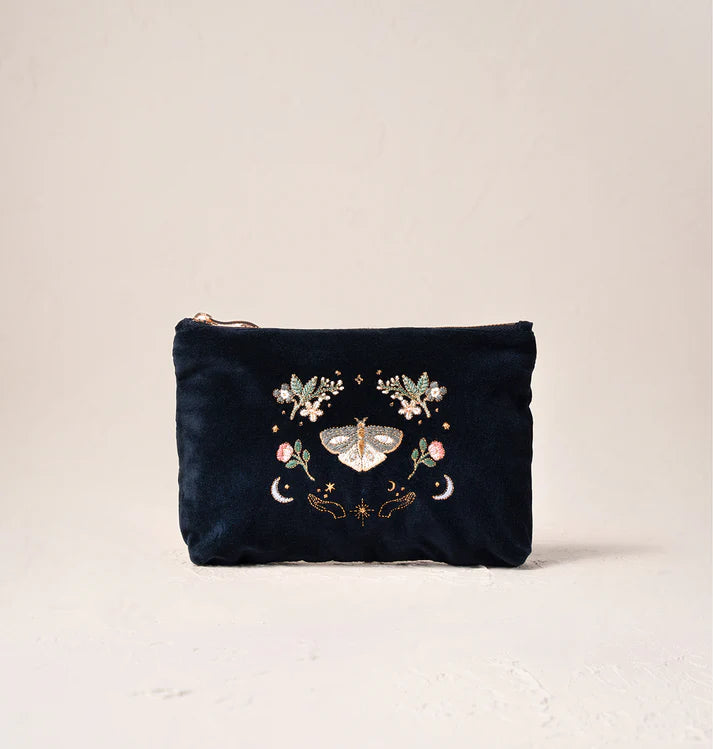 Elizabeth Scarlett Midnight Mysticism Mini Pouch - Charcoal