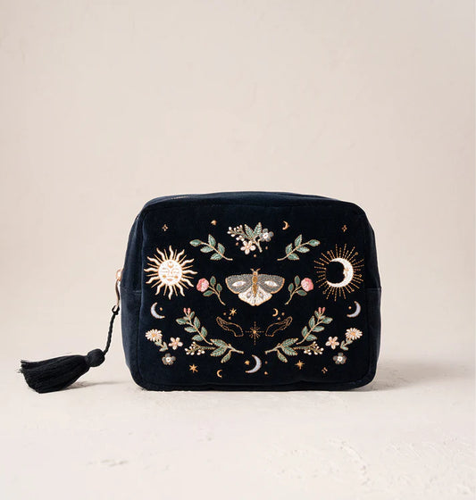 Elizabeth Scarlett Midnight Mysticism Wash Bag - Charcoal