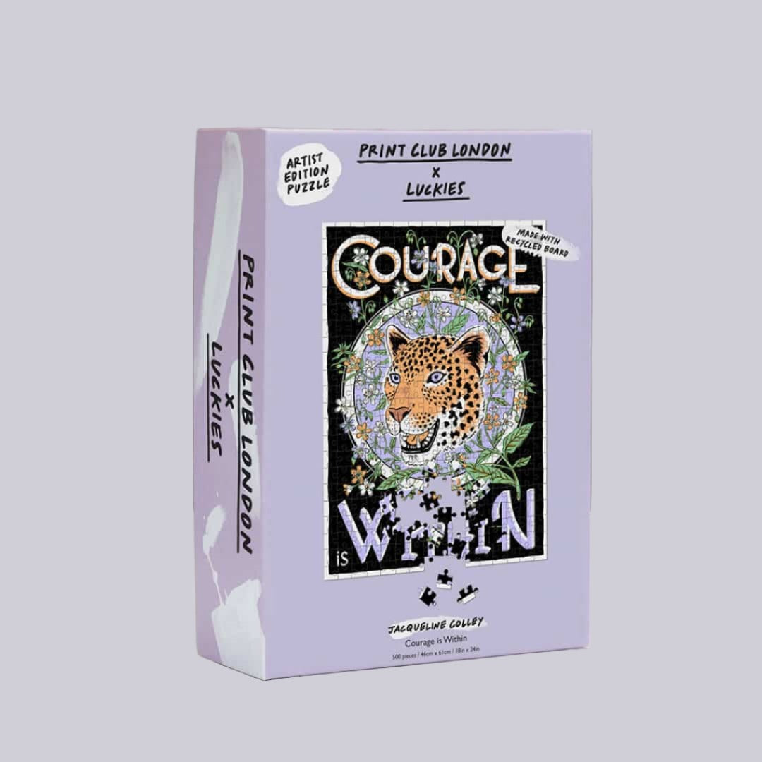 Print Club London x Luckies Courage Is Within Puzzle 500 Pieces